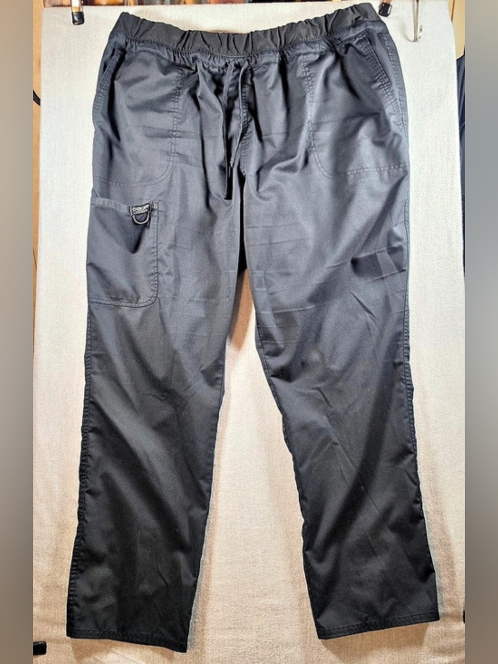 Cherokee Women's Workwear Cargo Pants Black 2XL Good Condition